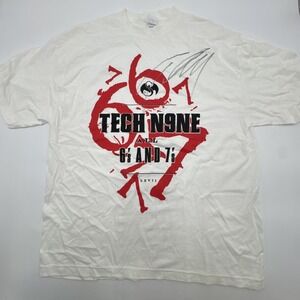 Y2K Tech N9ne Signed Concert Strange Music Rare XL 3 TShirt Bundle VIP 2013 2016